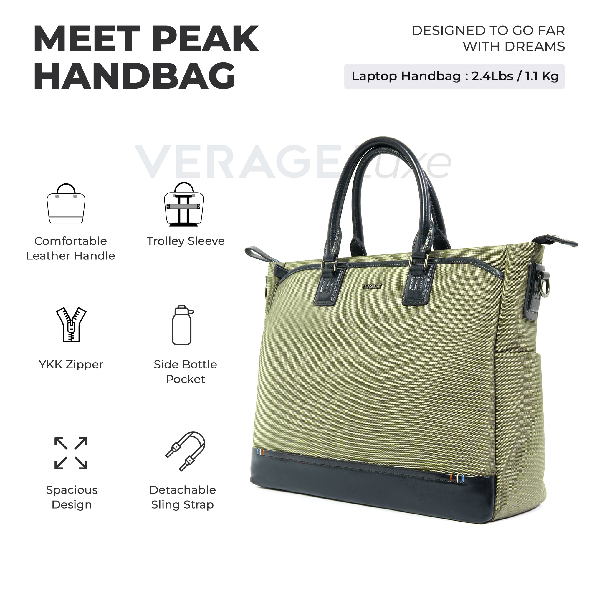 Peak- Versatile Handbag