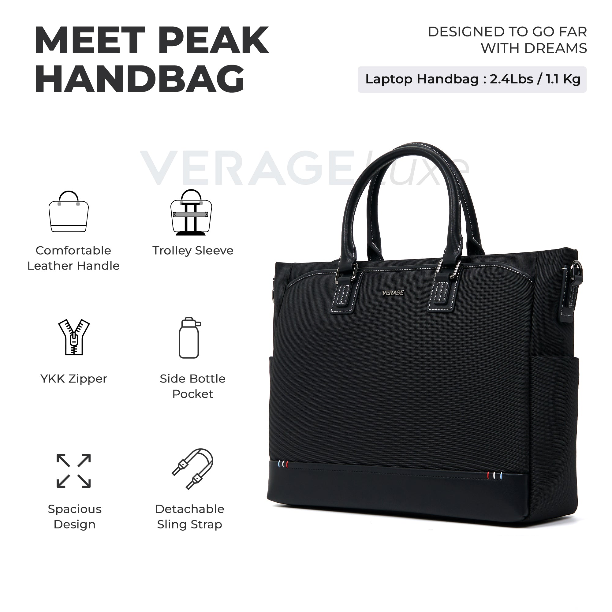 Peak- Versatile Handbag