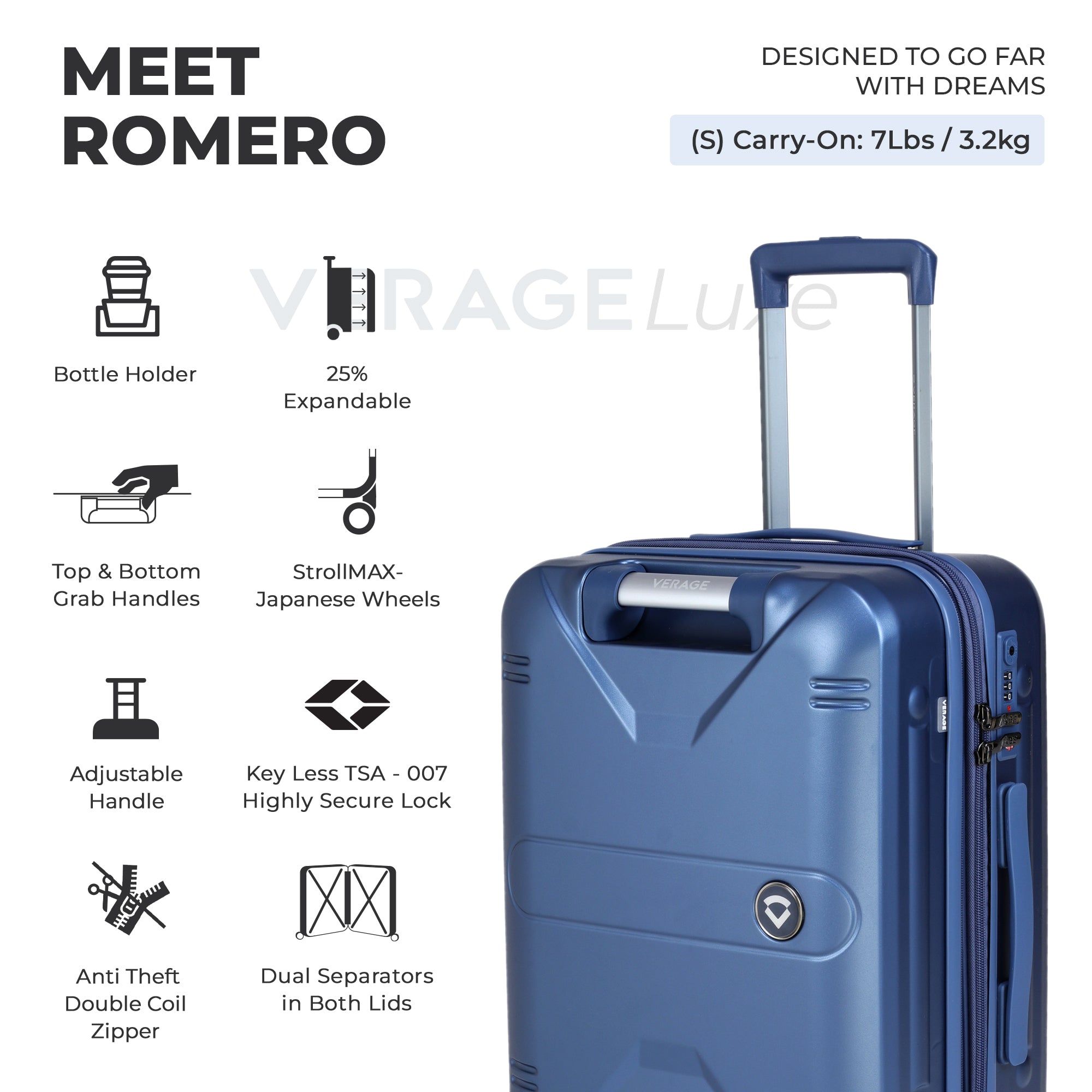 Romero (S) Cabin Carry-On