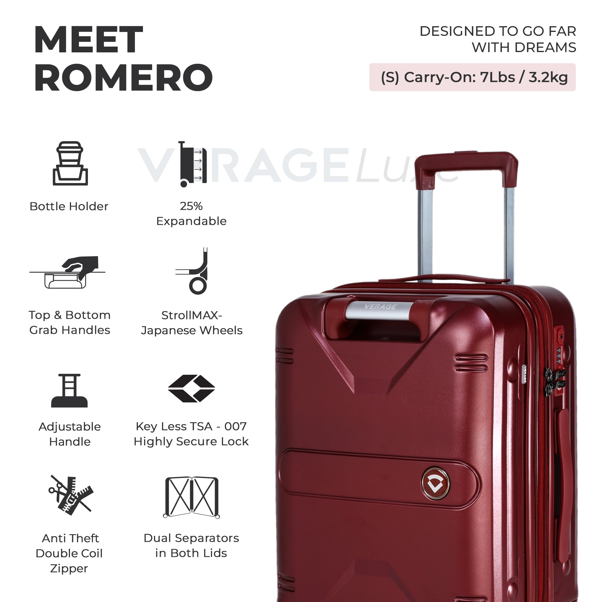 Romero (S) Cabin Carry-On