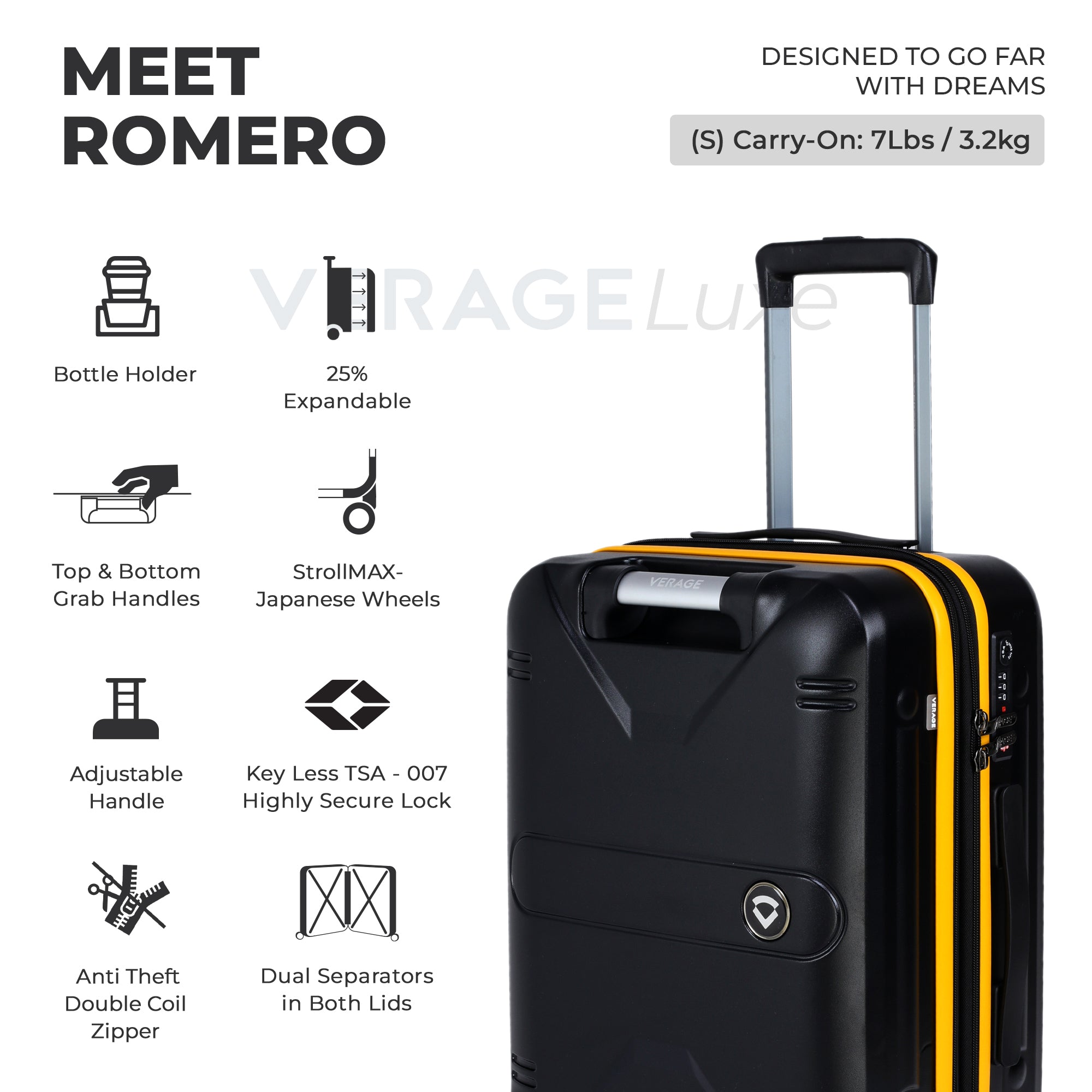 Romero (S) Cabin Carry-On