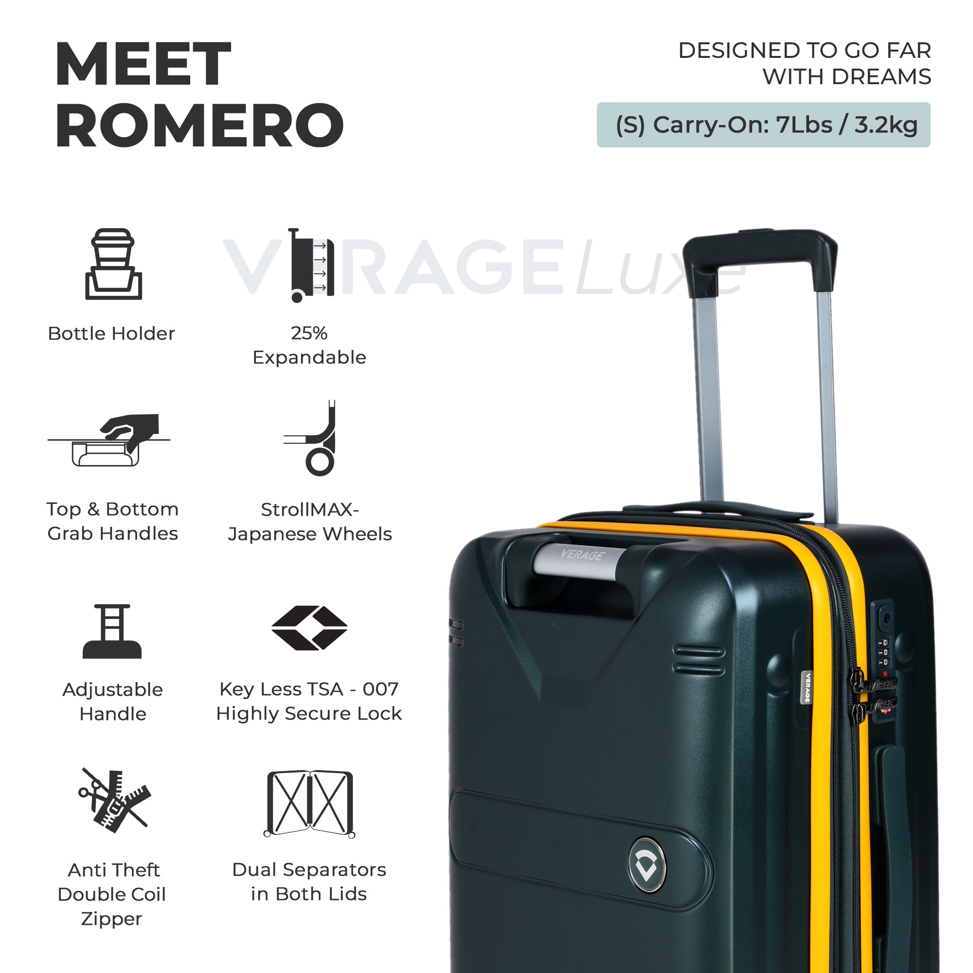 Romero (S) Cabin Carry-On