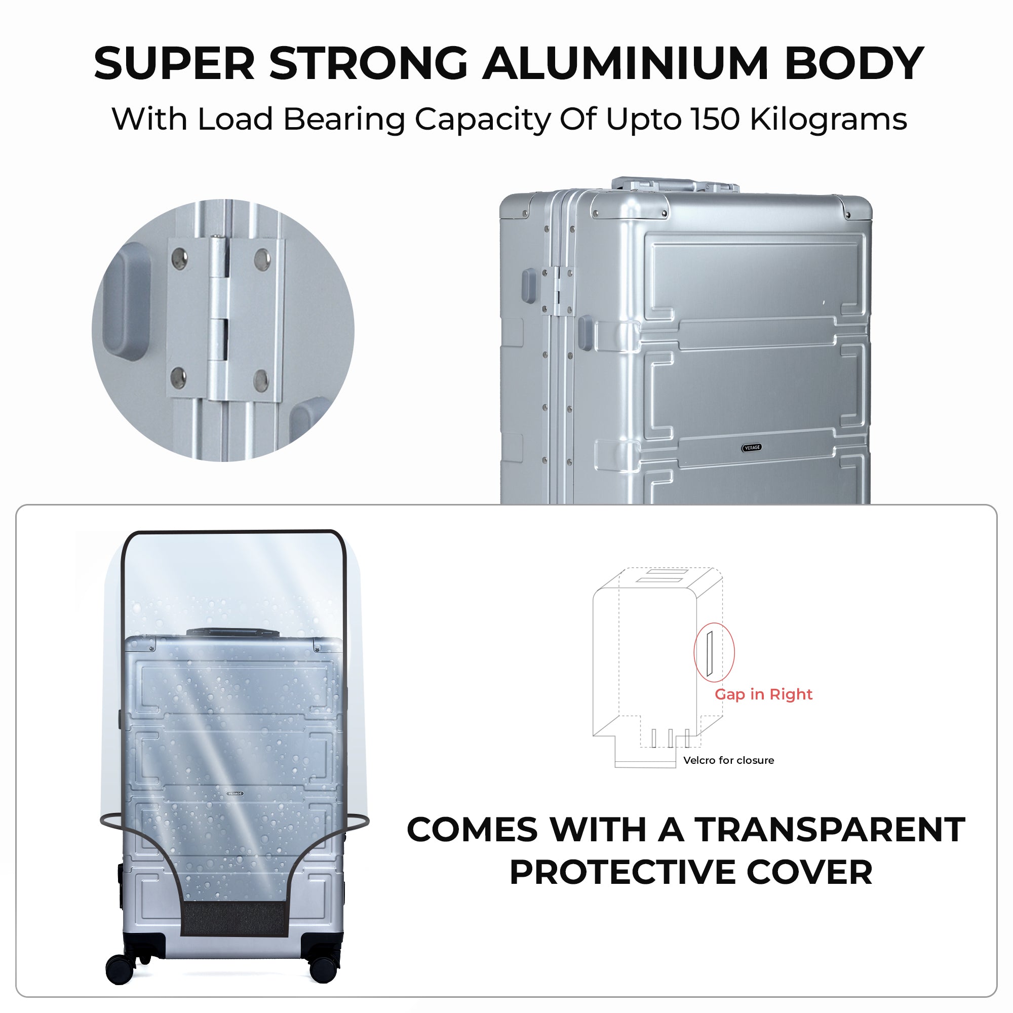 The Guardian- Aluminium Carry-On