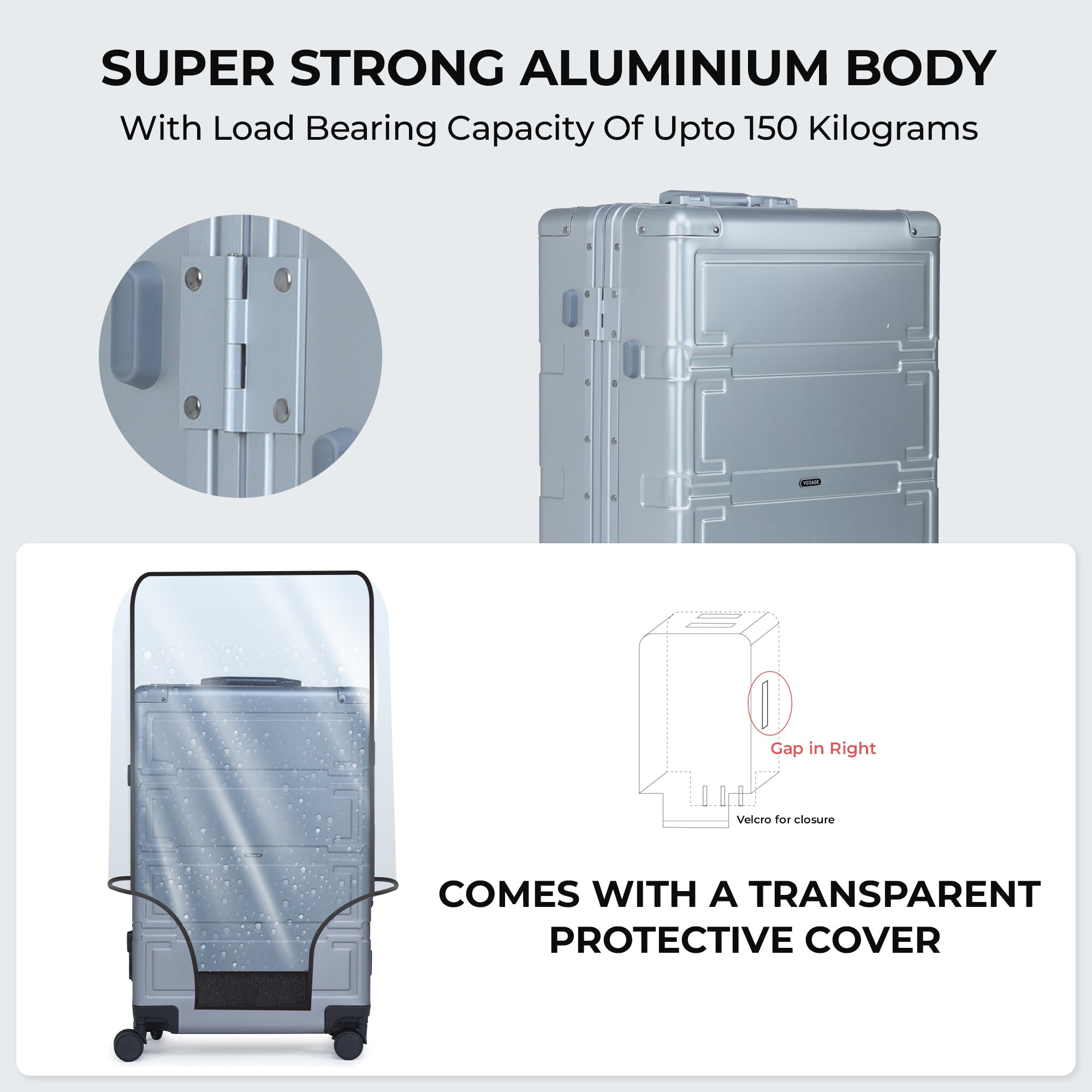 Guardian {The Aluminium Cabin Size Luggage}