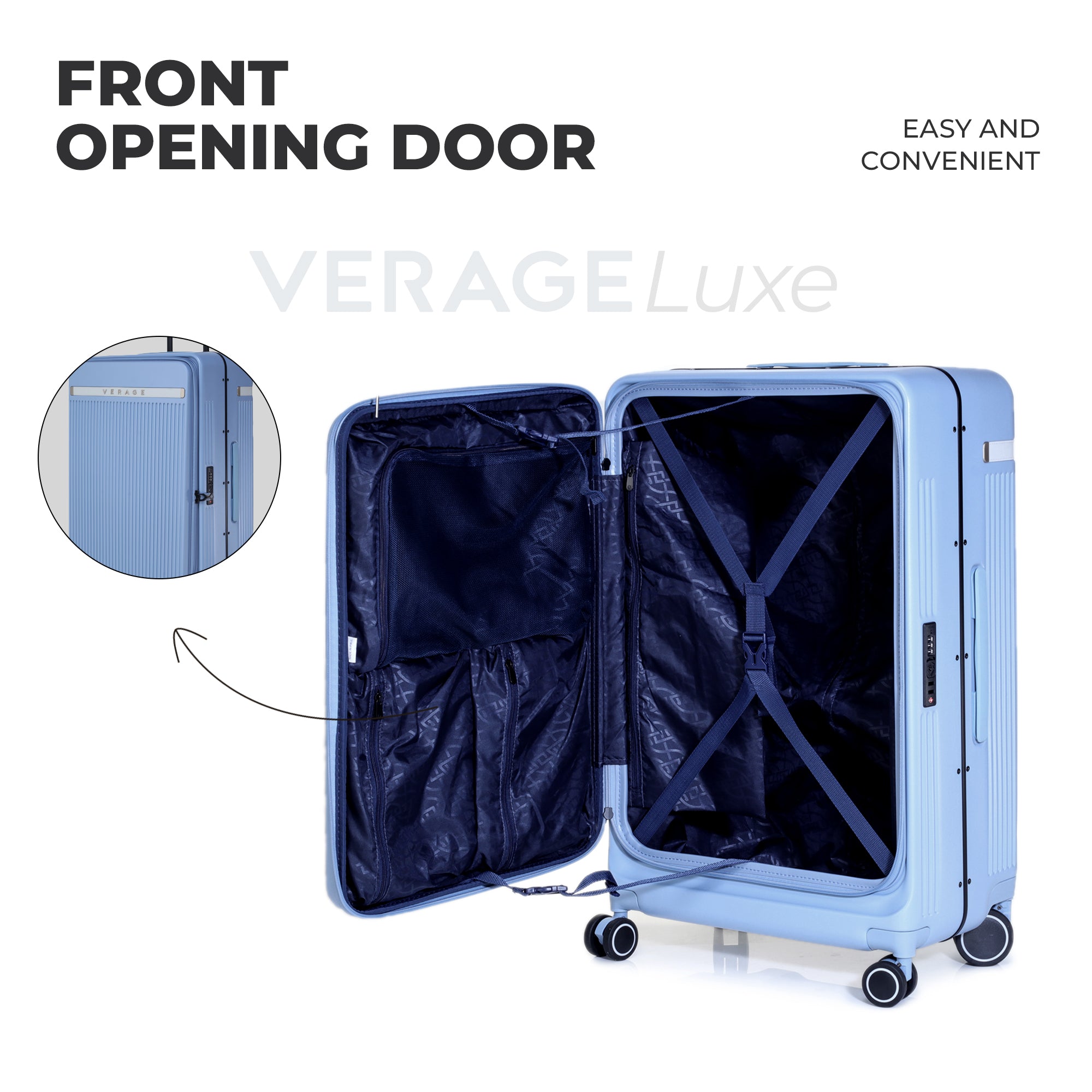 VERAGE Luxe Windsor Pro Medium Check-In