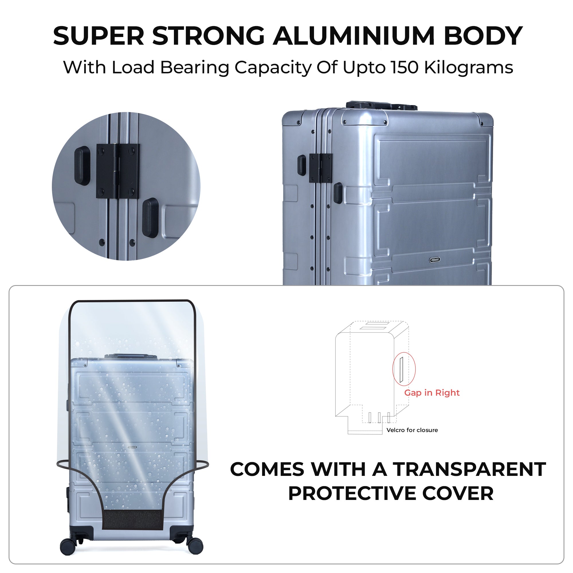 The Guardian- Aluminium Carry-On