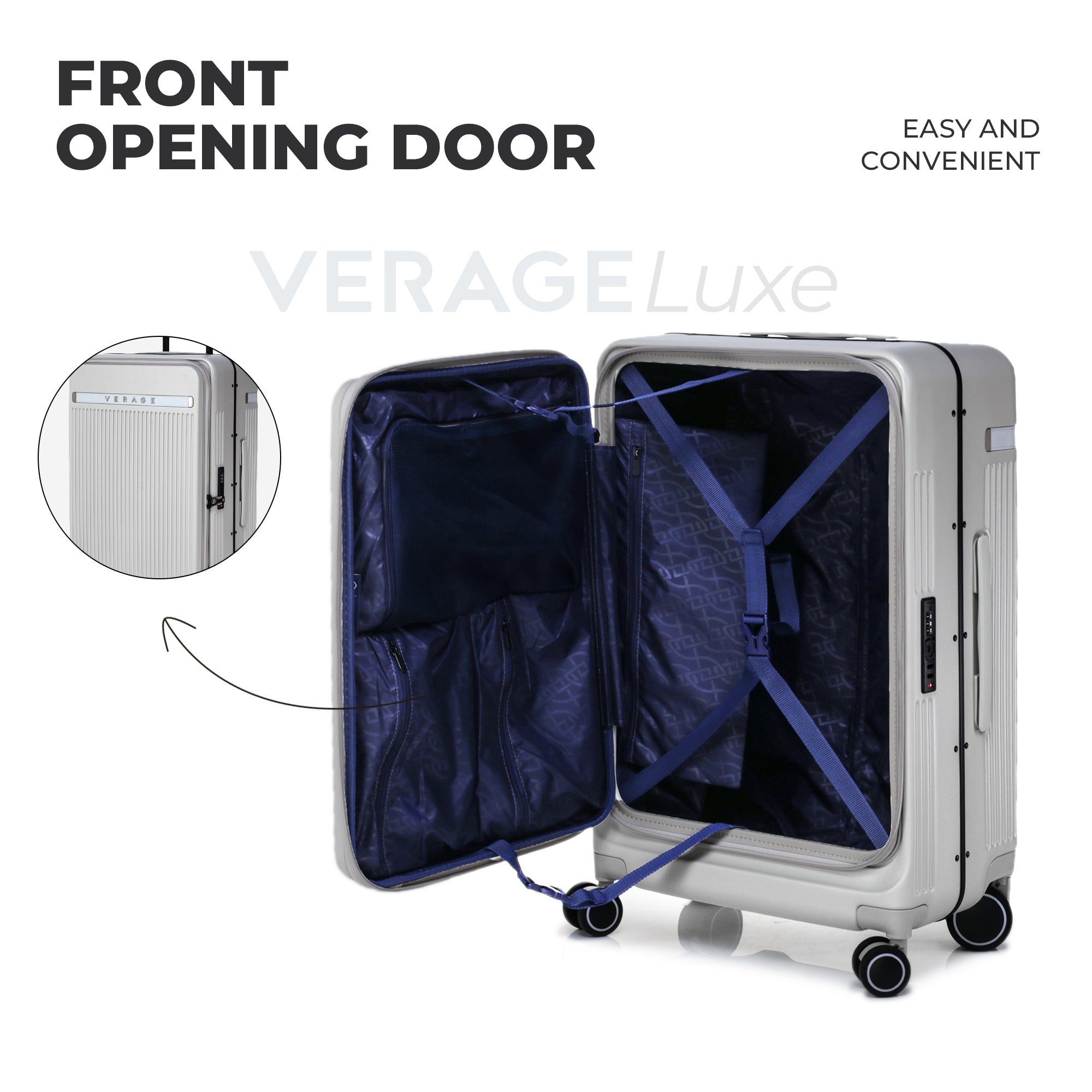 VERAGE Luxe Windsor Pro Medium Check-In