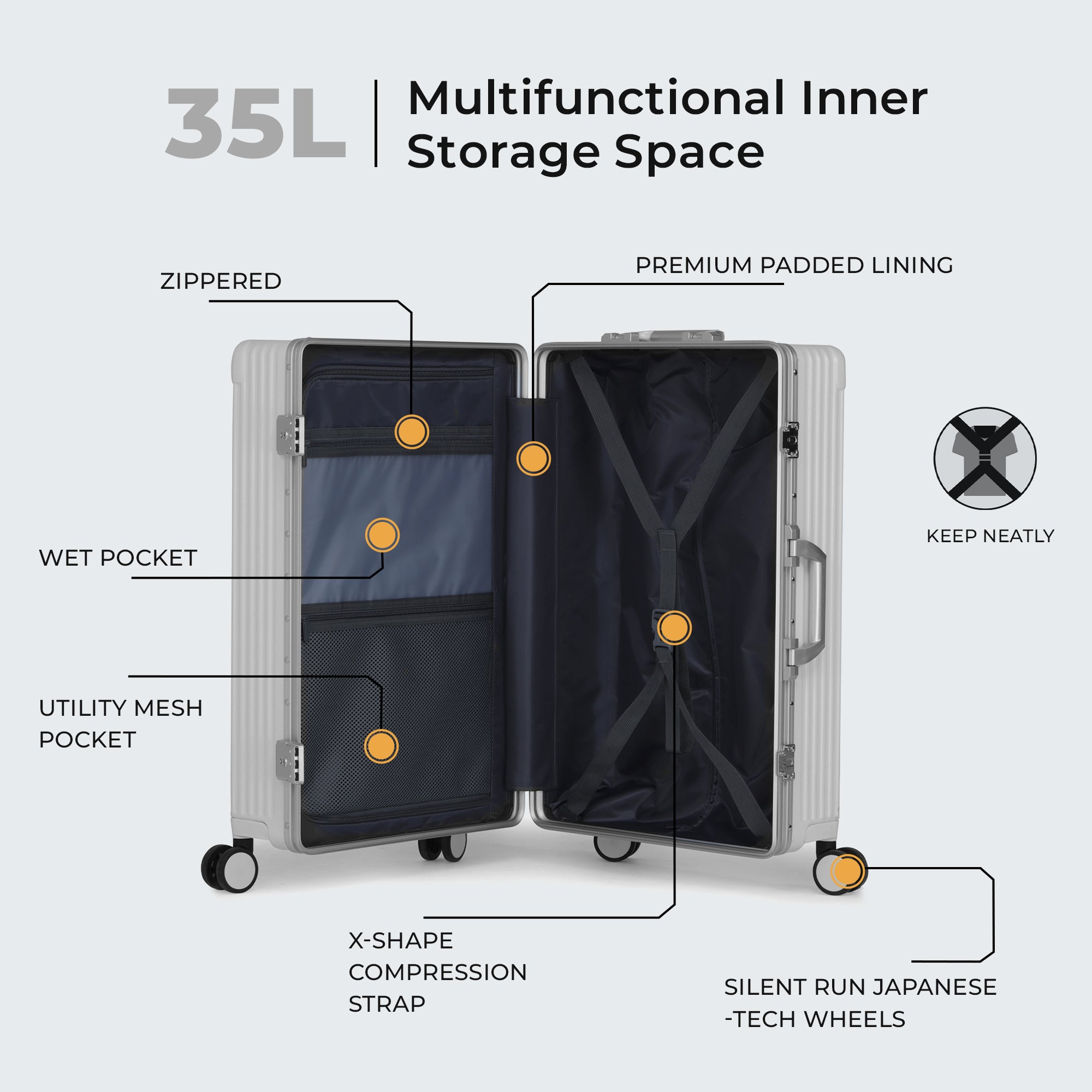 Celeste - Professional Cabin Luggage