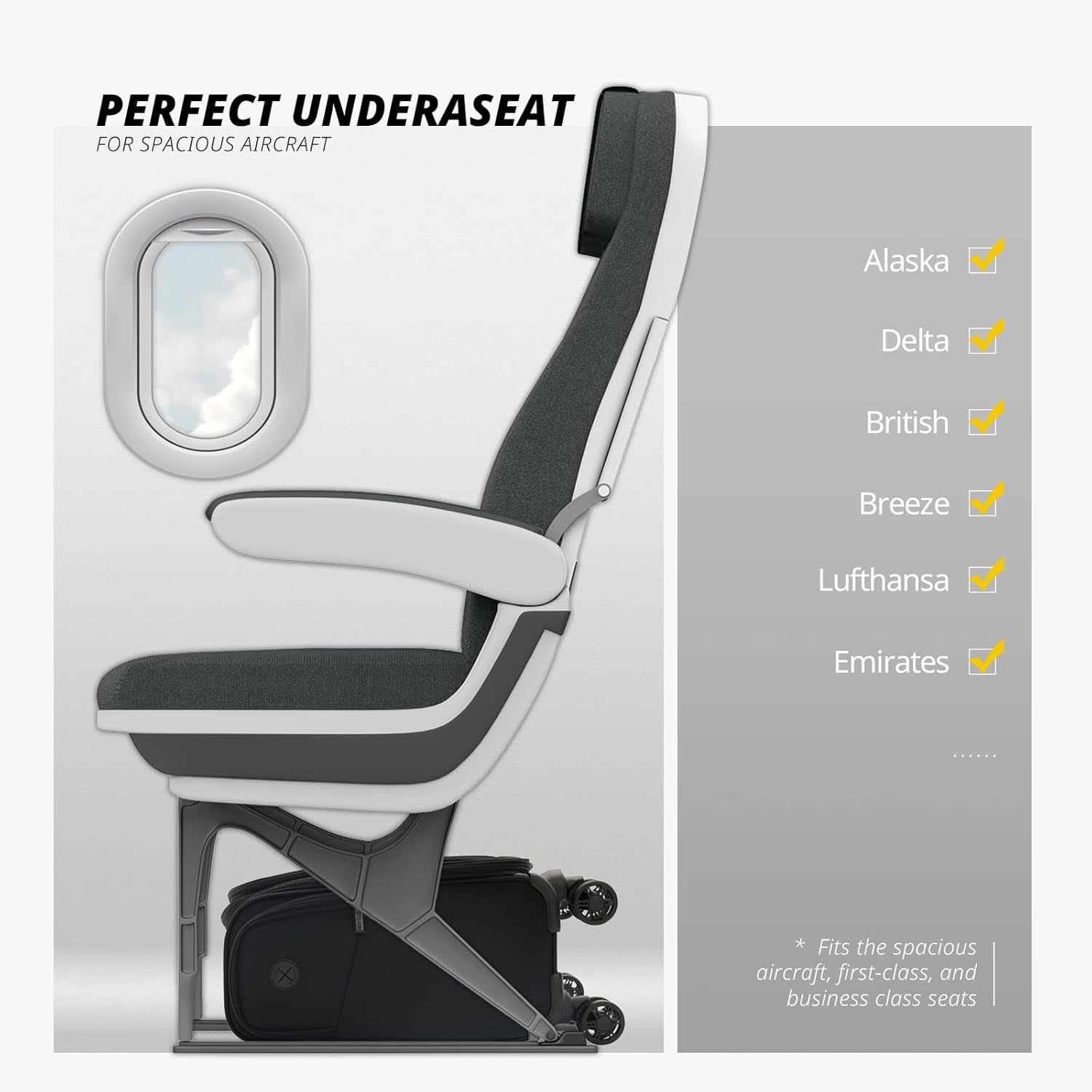 Visionary Underseat Black
