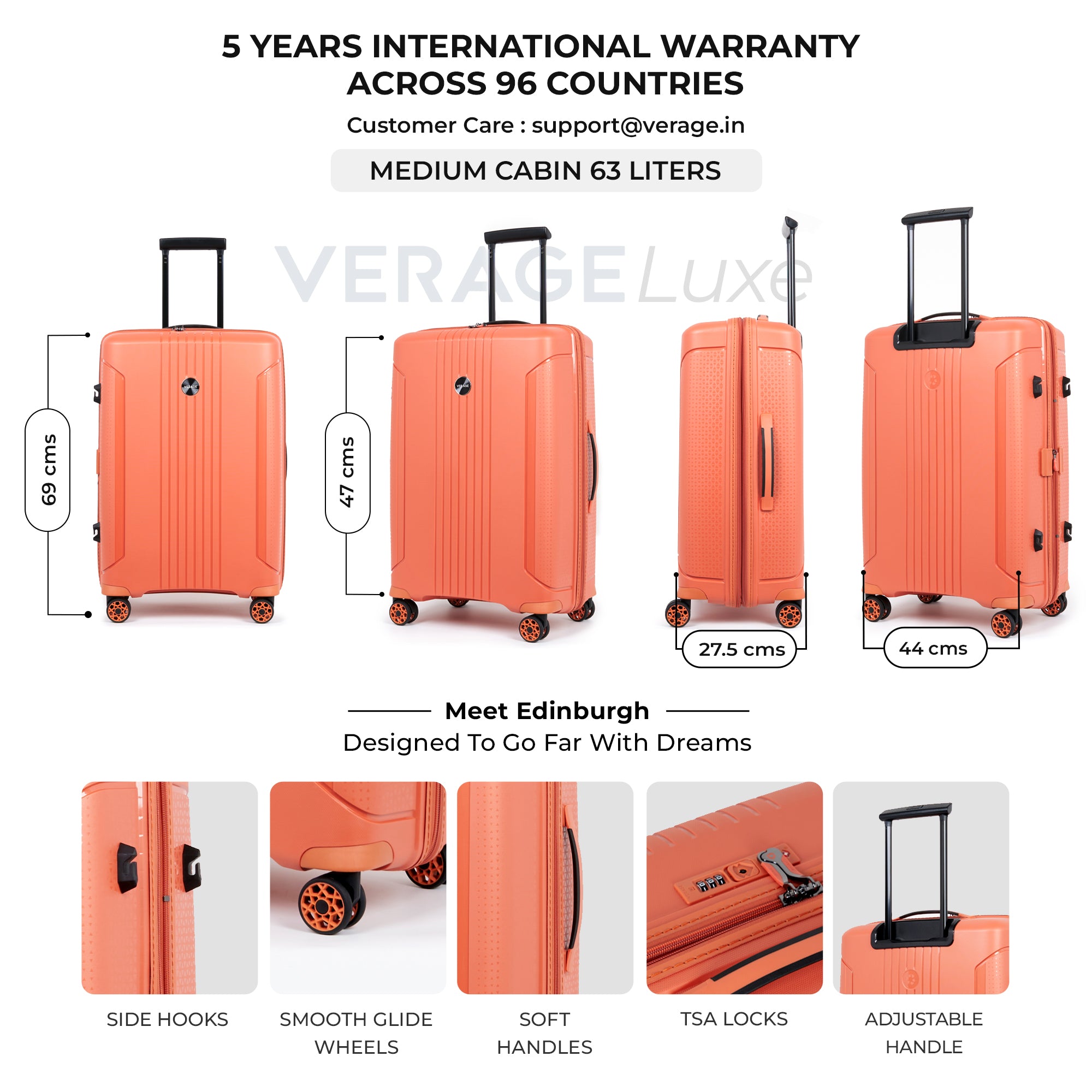 VERAGE Luxe Edinburgh (M) Check-In