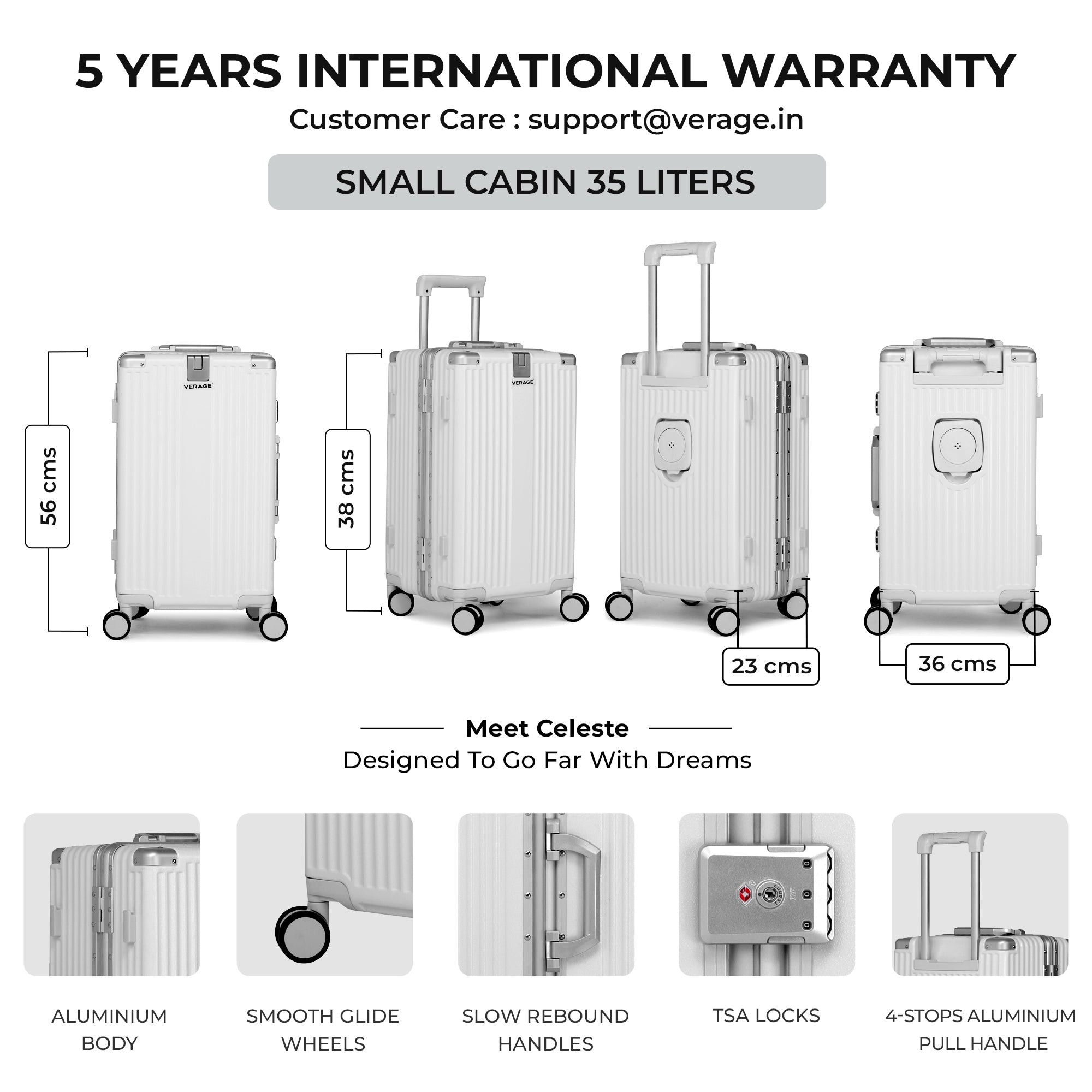 - Quantum Trunk - The Aluminium S Cabin Carry On Luggage