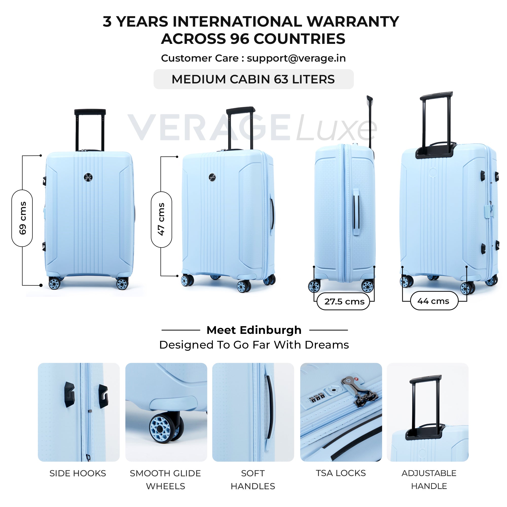 VERAGE Luxe Edinburgh (M) Check-In