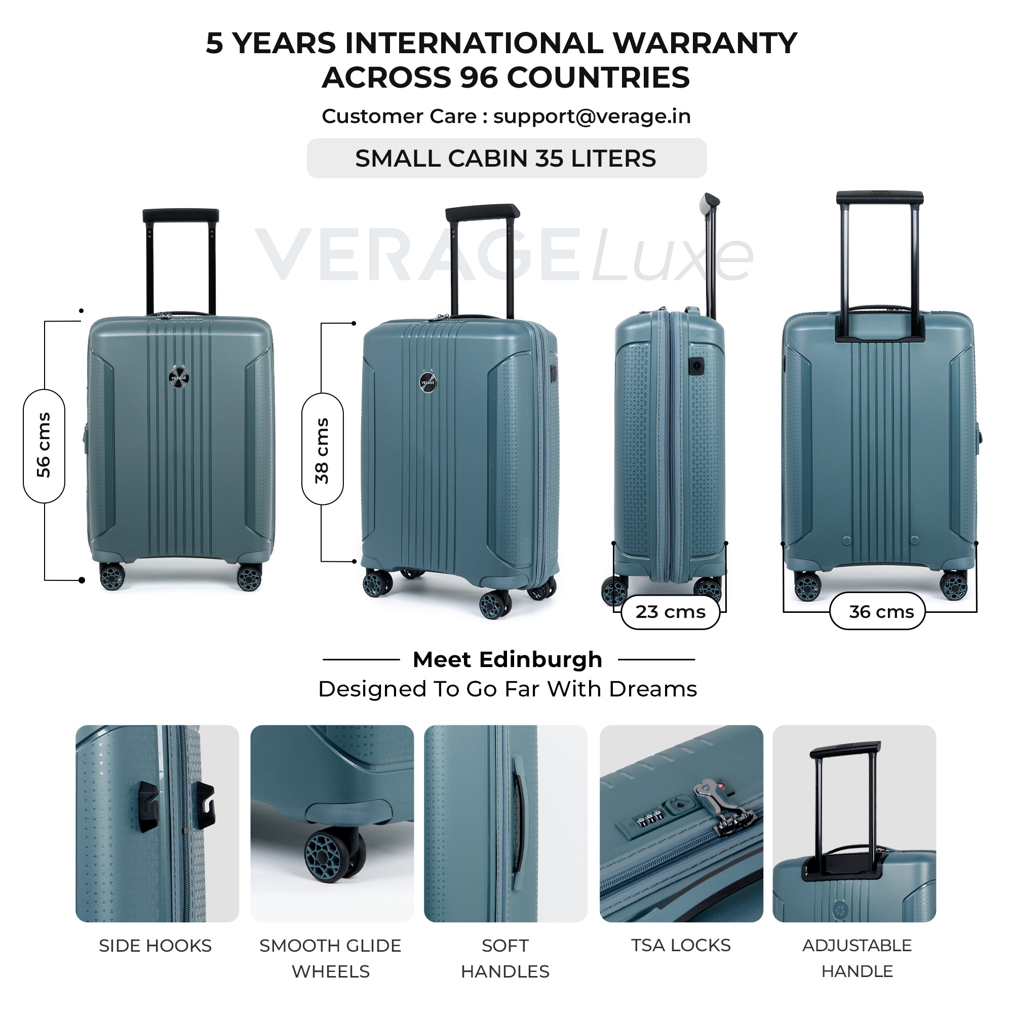 VERAGE Luxe Edinburgh- Carry-On