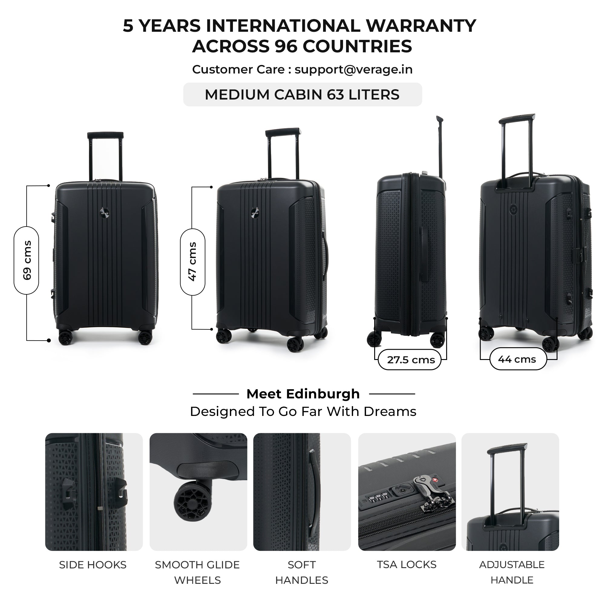 VERAGE Luxe Edinburgh (M) Check-In