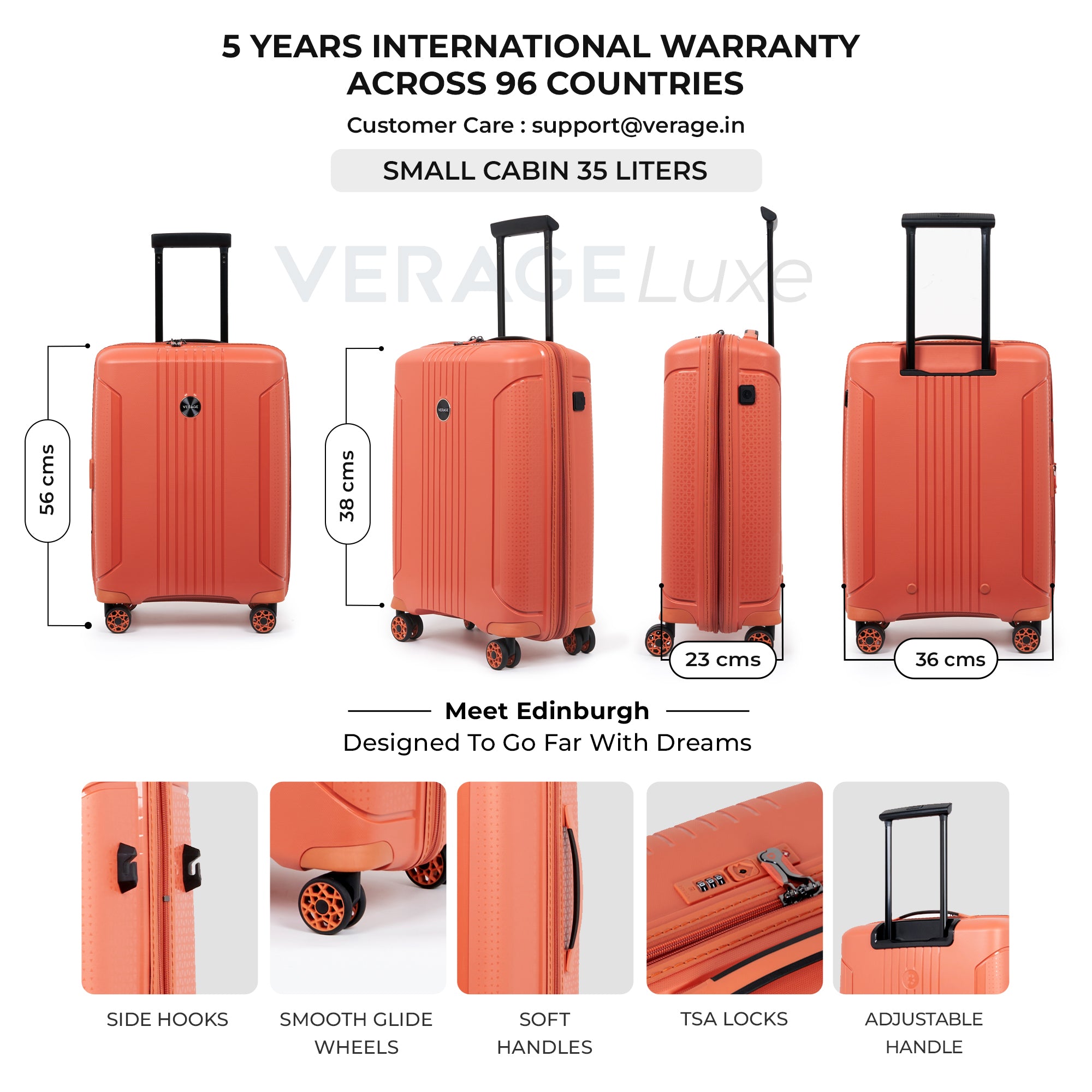 VERAGE Luxe Edinburgh- Carry-On