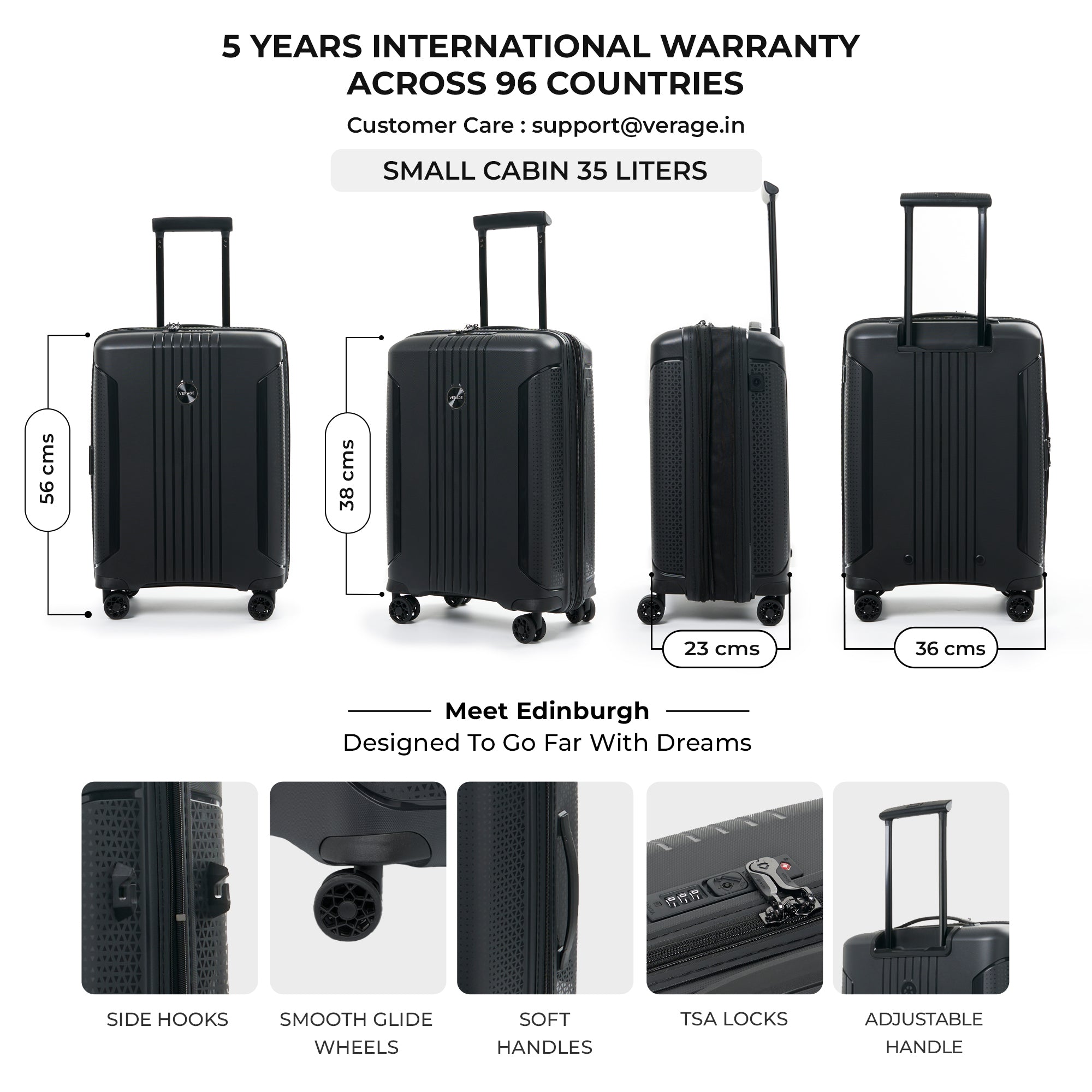 VERAGE Luxe Edinburgh- Carry-On