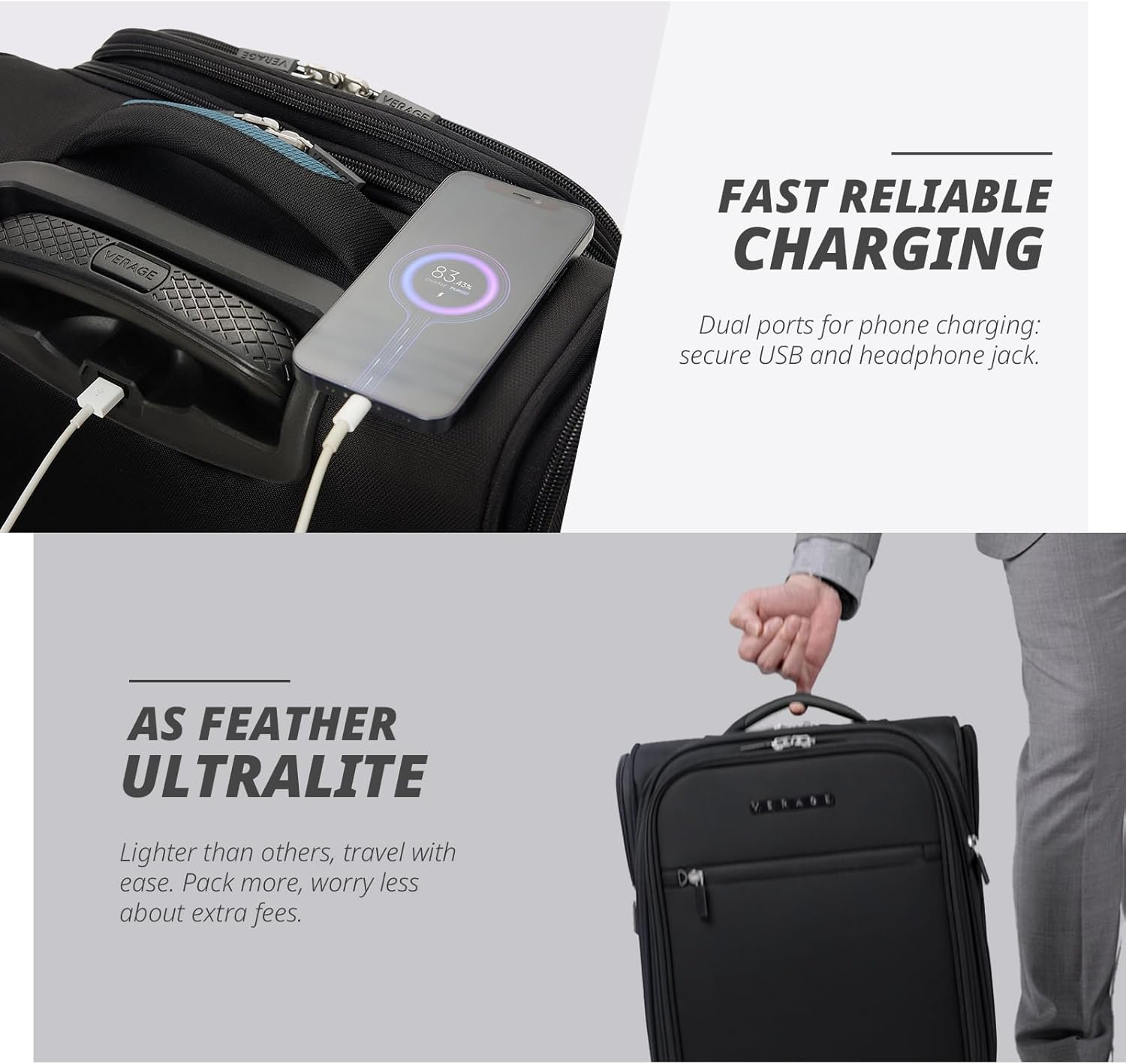Visionary Underseat Black