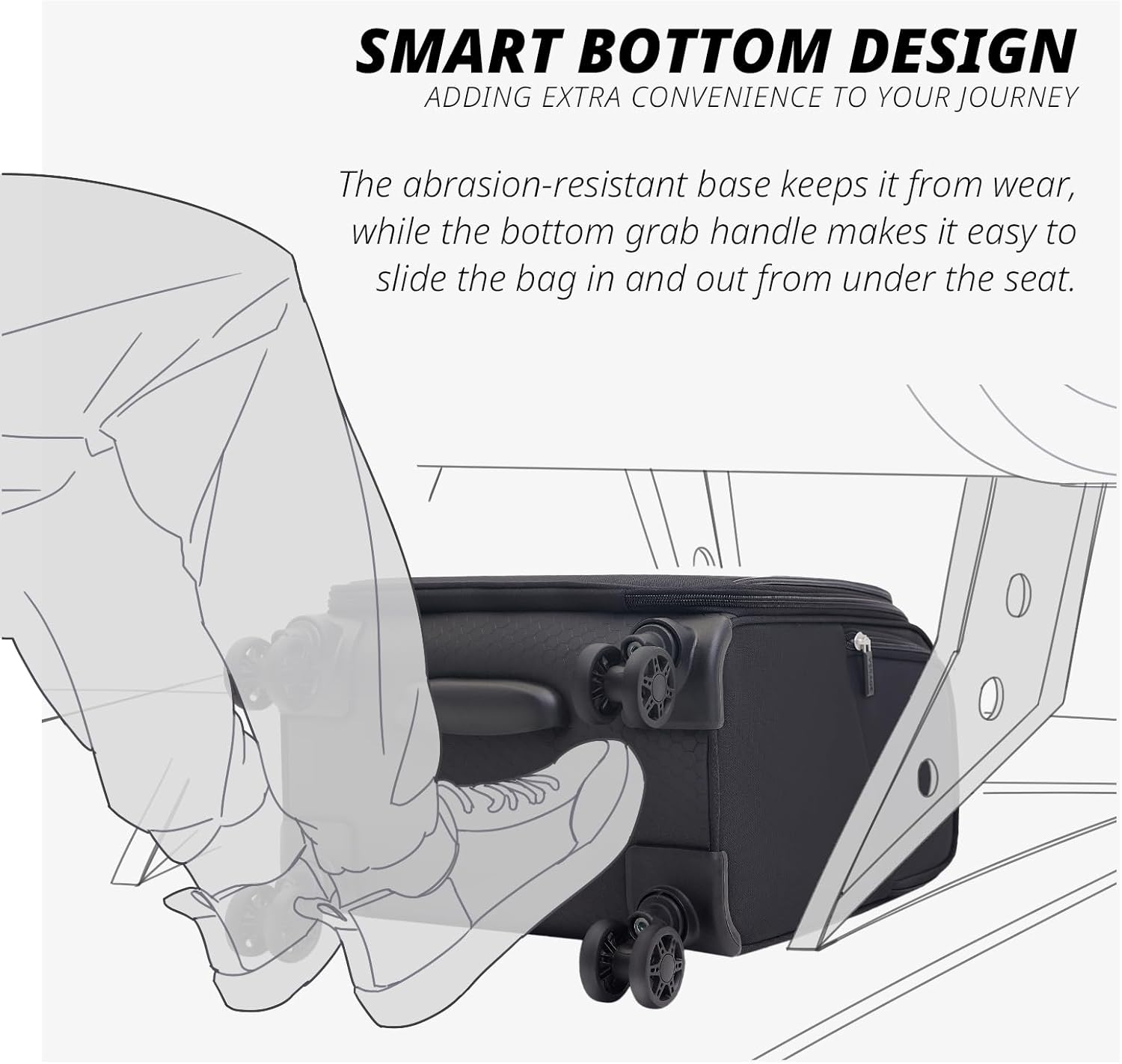 Visionary Underseat Black