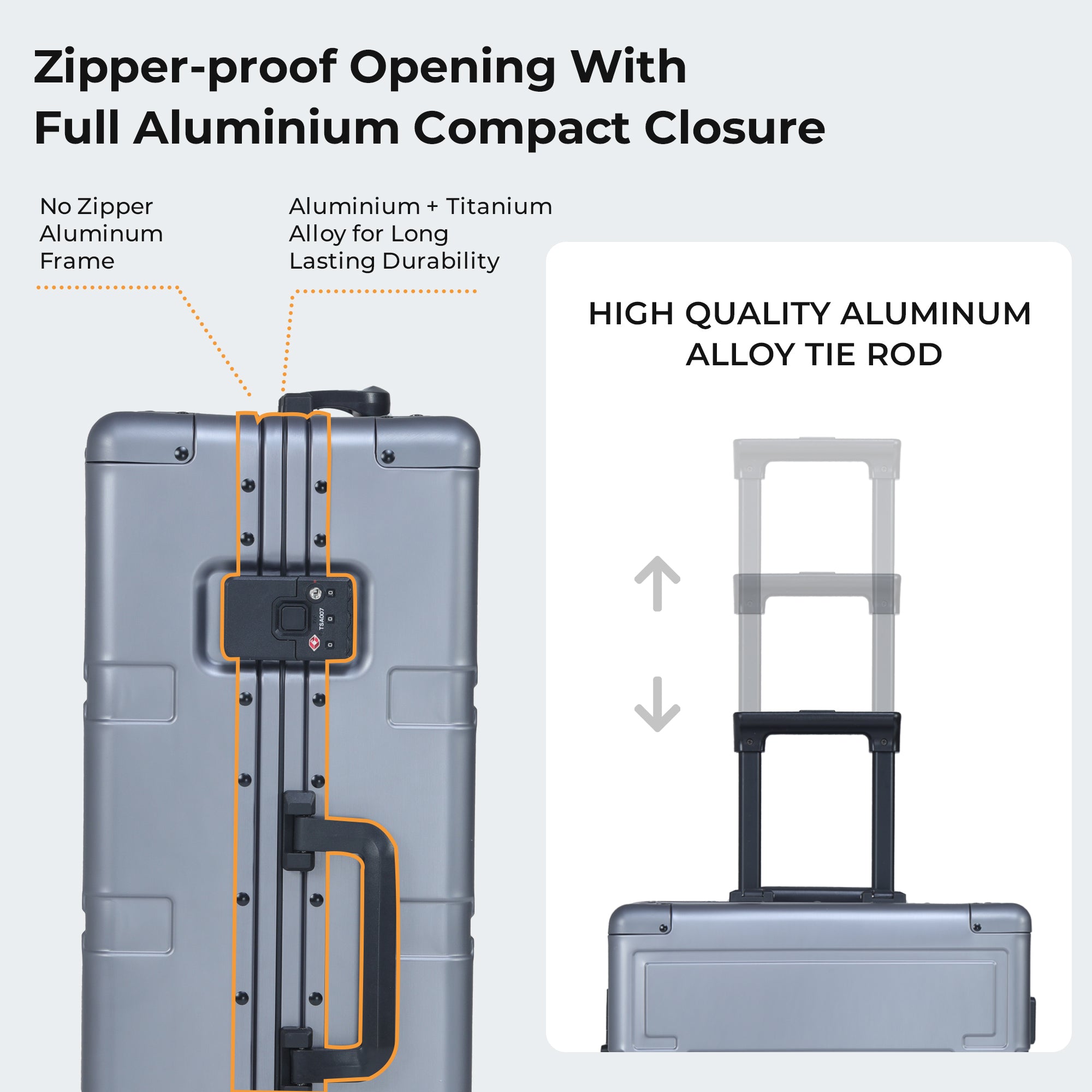 Guardian {The Aluminium Cabin Size Luggage}