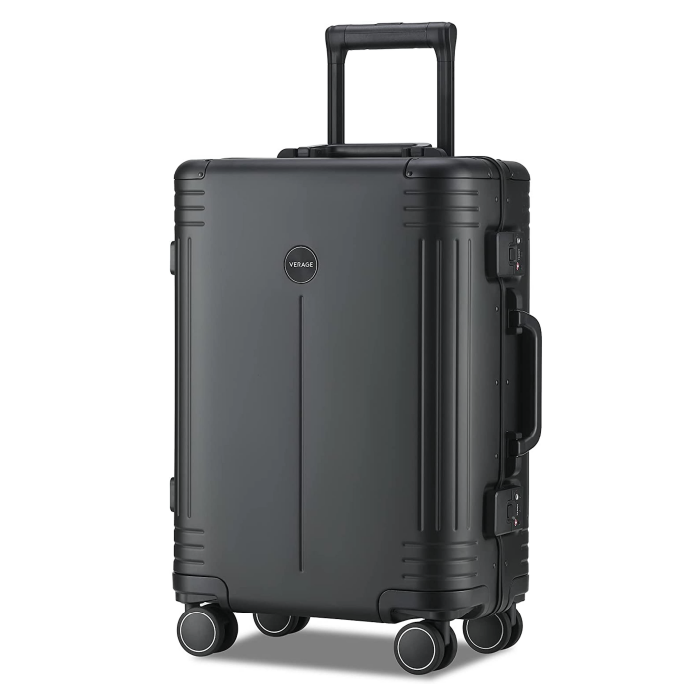 Birmingham - Aluminium Carry On - Black