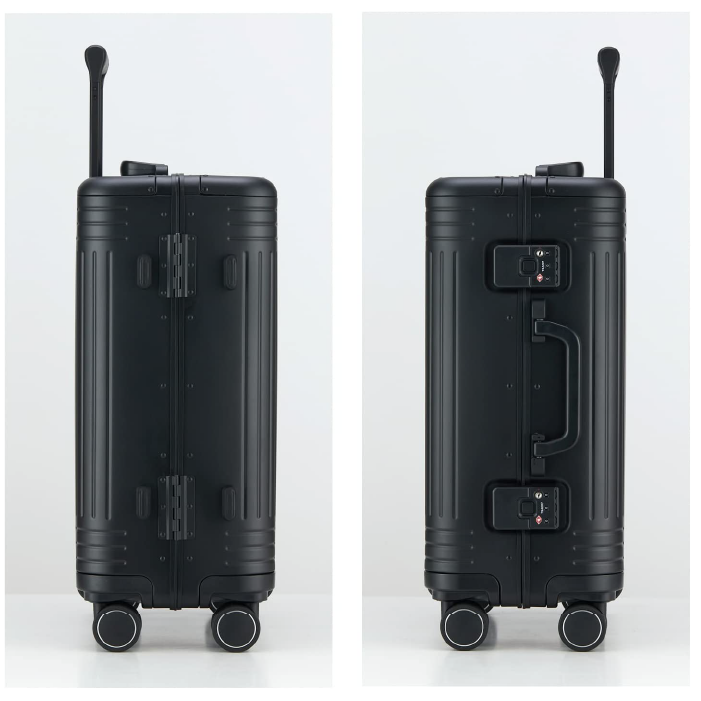 Birmingham - Aluminium Carry On - Black